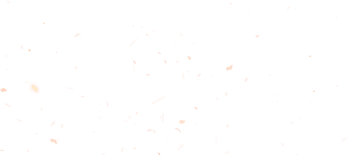 white background with shards